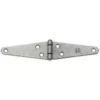 Main 1 - N128-272 282BC 5 HVY STRP HNG STRAP HINGES 5IN  GALV - Arlington Coal & Lumber