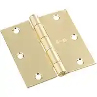 Main 1 - N830-212 512 3.5IN DR HGE PB DOOR HINGES 3-1/2IN PLSHD BRS - Arlington Coal & Lumber