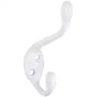 Main 1 - N331-058 MPB167 HVY DY GRMT HK COAT/HAT HOOK WHT - Arlington Coal & Lumber