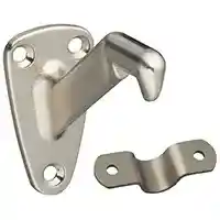 Main 1 - N325-548 V-112 SATIN NICKEL HANDRAIL BRACKET - Arlington Coal & Lumber