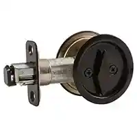 Main 1 - N350-355 V1954  ROUND POCKET DOOR LATCH - Arlington Coal & Lumber